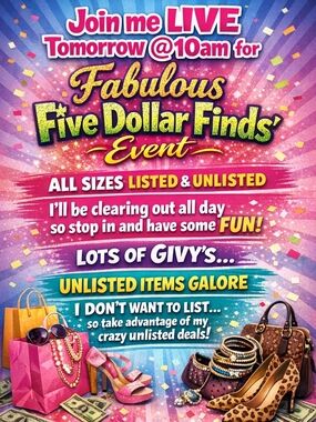 2 HOUR POP-UP @ 2:45 $5 DEALS !  Racks Are  Full!!! READY ROLL!!